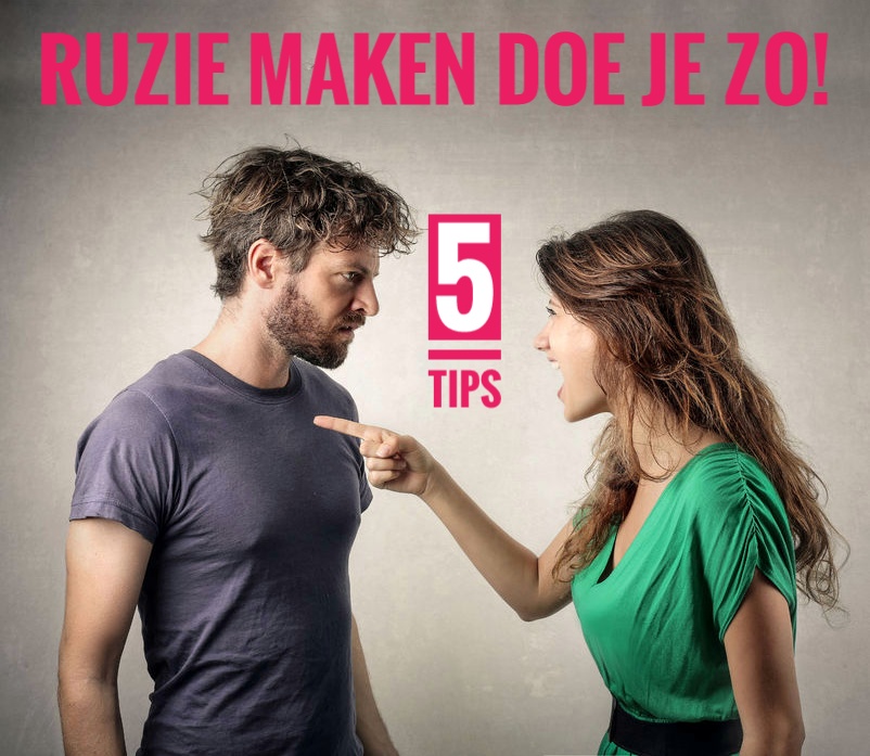Goed ruzie maken doe je zo!