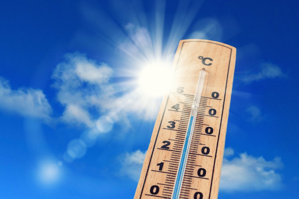 Zinderende zomerhitte