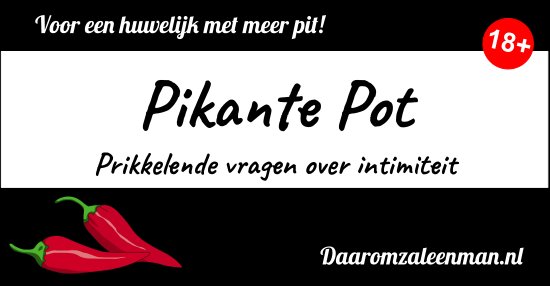 Praten over seks: Pikante Pot Etiket
